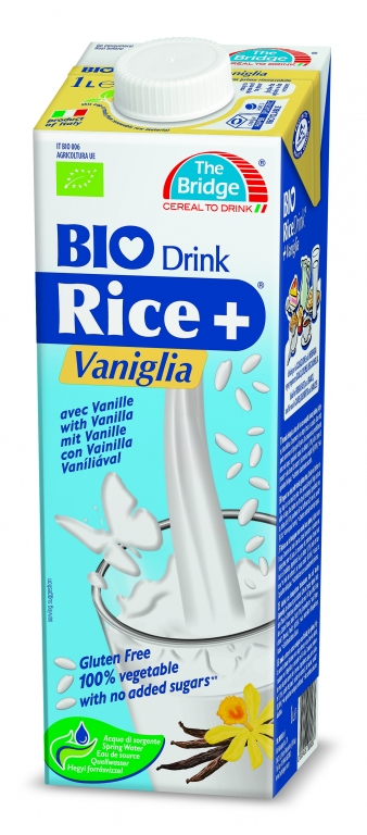 Lapte orez vanilie eco 1L - THE BRIDGE