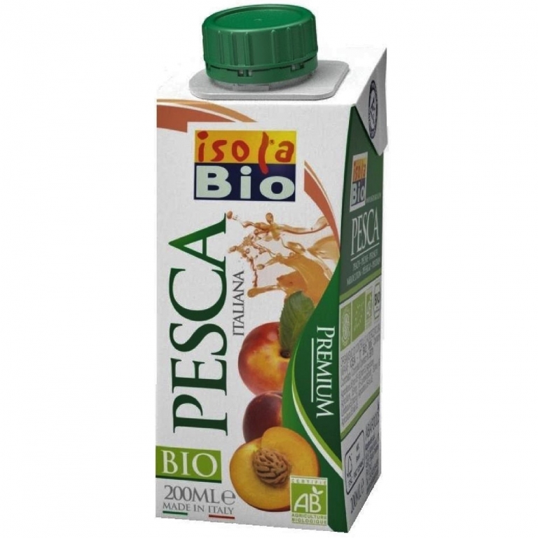 Nectar piersici Premium eco 200ml - ISOLA BIO