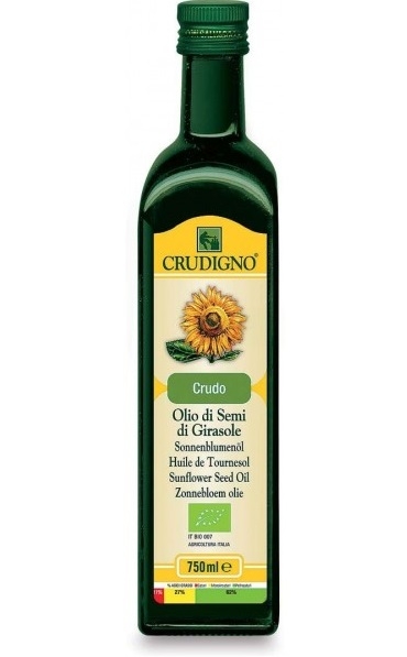 Ulei fl soarelui eco 750ml - CRUDIGNO