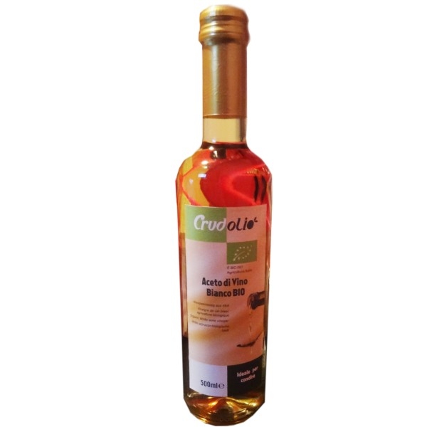 Otet vin alb eco 500ml - CRUDOLIO