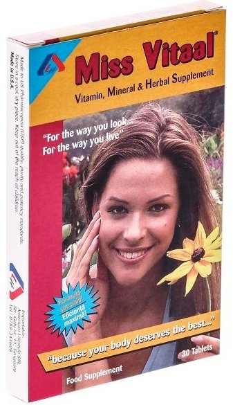 Miss vitaal 30cp - AMERICAN LIFESTYLE