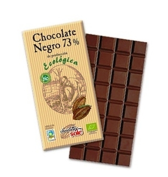 Ciocolata neagra 73%cacao eco 100g - SOLE