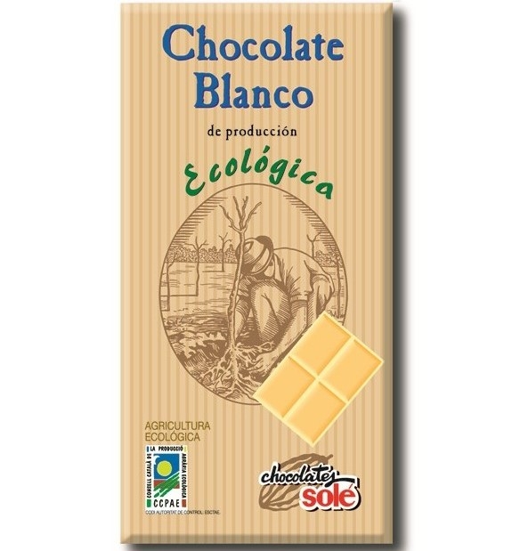 Ciocolata alba simpla eco 100g - SOLE