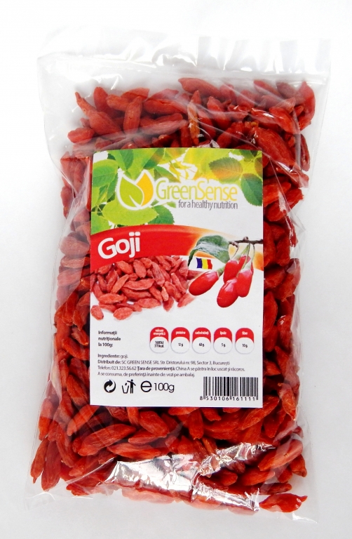 Goji fructe uscate 100g - GREEN SENSE