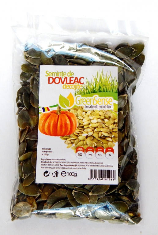 Seminte dovleac 100g - GREEN SENSE