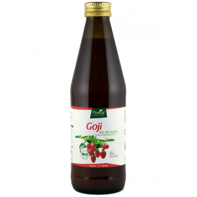 Suc goji fructe eco 330ml - MEDICURA