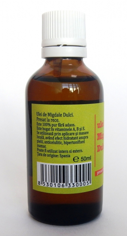 Ulei migdale dulci 50ml - GREEN SENSE