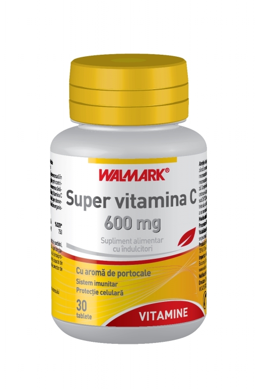 Super vitamina C 600mg 30cp - WALMARK