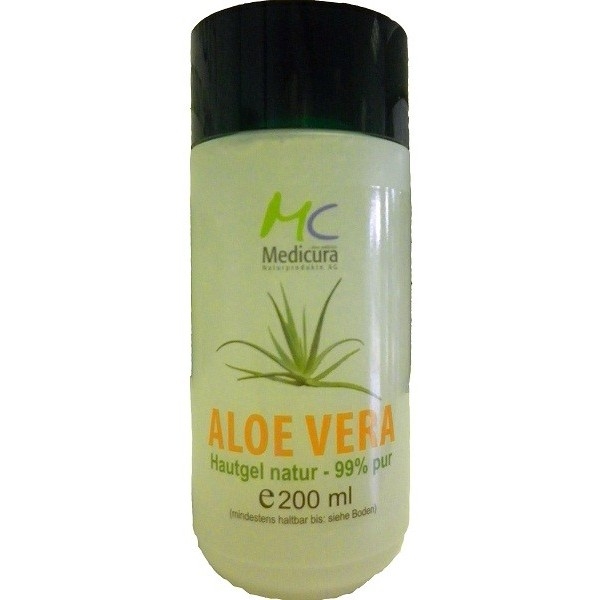 Gel aloe vera pur corp 200ml - MEDICURA