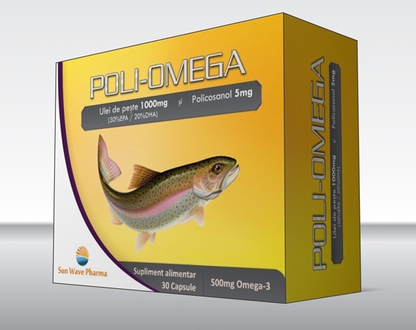 Poli omega 30cps - SUN WAVE PHARMA