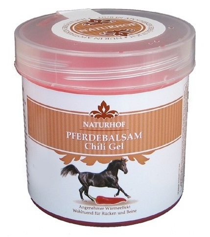 Gel puterea calului chilli 250ml - NATURHOF