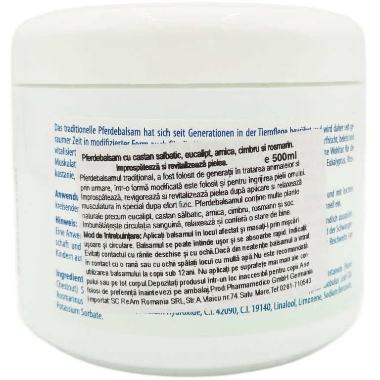Balsam puterea calului 500ml - QUARTETT