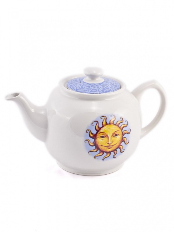 Ceainic ceramica alb soare 1,8L - SONNENTOR