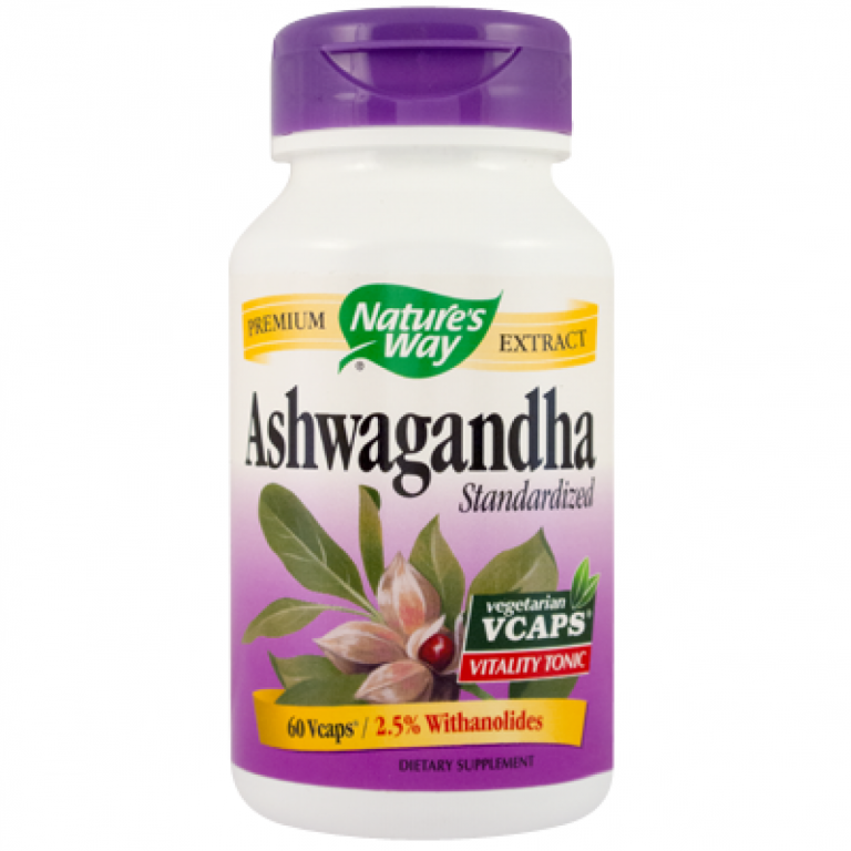 Ashwagandha SE 500mg 60cps - NATURES WAY