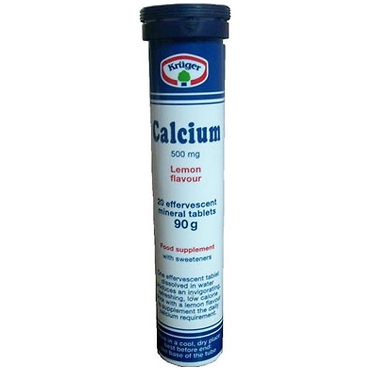 Calciu 500mg 20tb - KRUGER