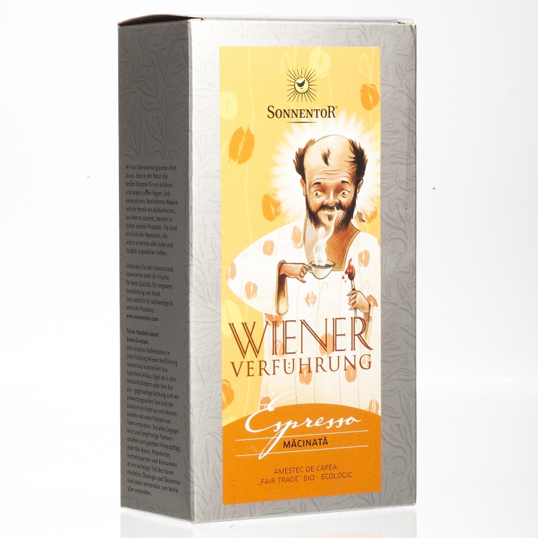 Cafea espresso arabica Ispita Vieneza eco 500g - SONNENTOR