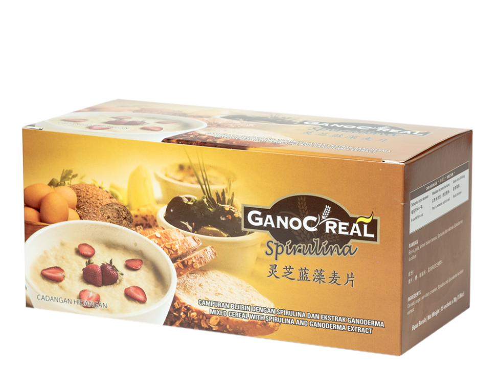 Porridge ganoderma spirulina ovaz C`Real 15pl - GANO EXCEL