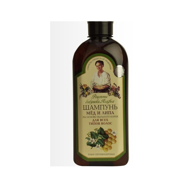 Sampon nutritiv miere tei toate tipurile par 350ml - RETETELE BUNICII AGAFIA