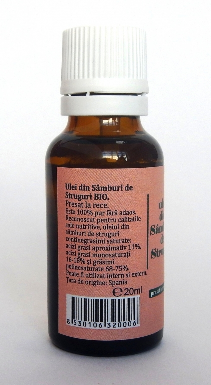 Ulei samburi struguri 20ml - GREEN SENSE