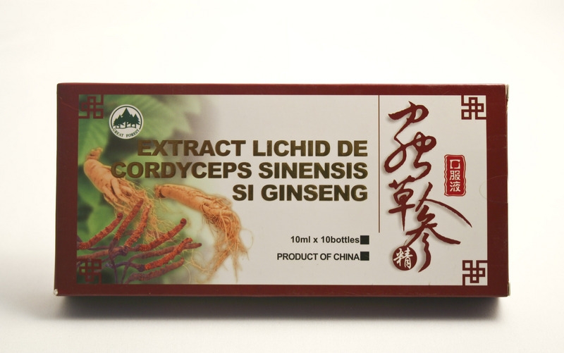 Cordyceps sinensis ginseng 10fl - PINE BRAND