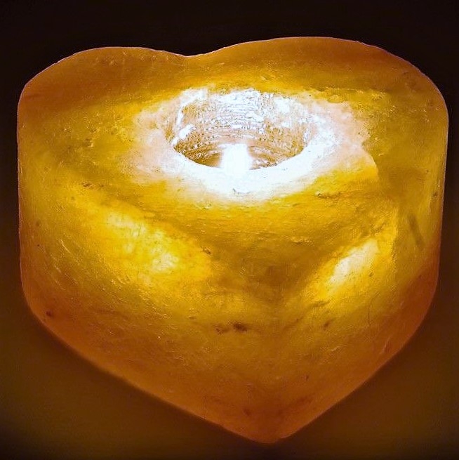 Candela sare Himalaya Inima 1_2kg - MONTE SALT CRYSTAL