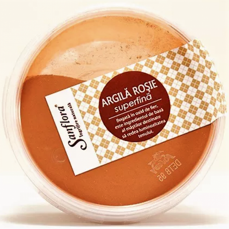 Argila rosie superfina 200g - SANFLORA