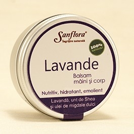 Unt corp lavande 100ml - SANFLORA