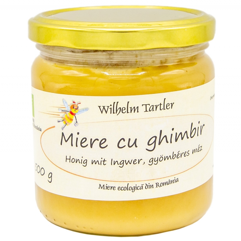 Miere cu ghimbir eco 500g - WILHELM TARTLER