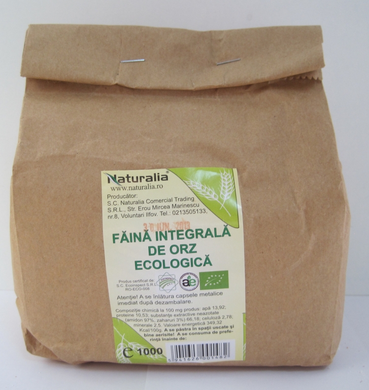 Faina orz integral {rustic} eco 1kg - NATURALIA