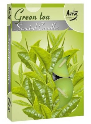 Lumanari pastila parfumate 4h ceai verde set 6b - BISPOL