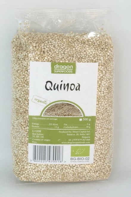 Quinoa alba boabe bio 500g - SMART ORGANIC