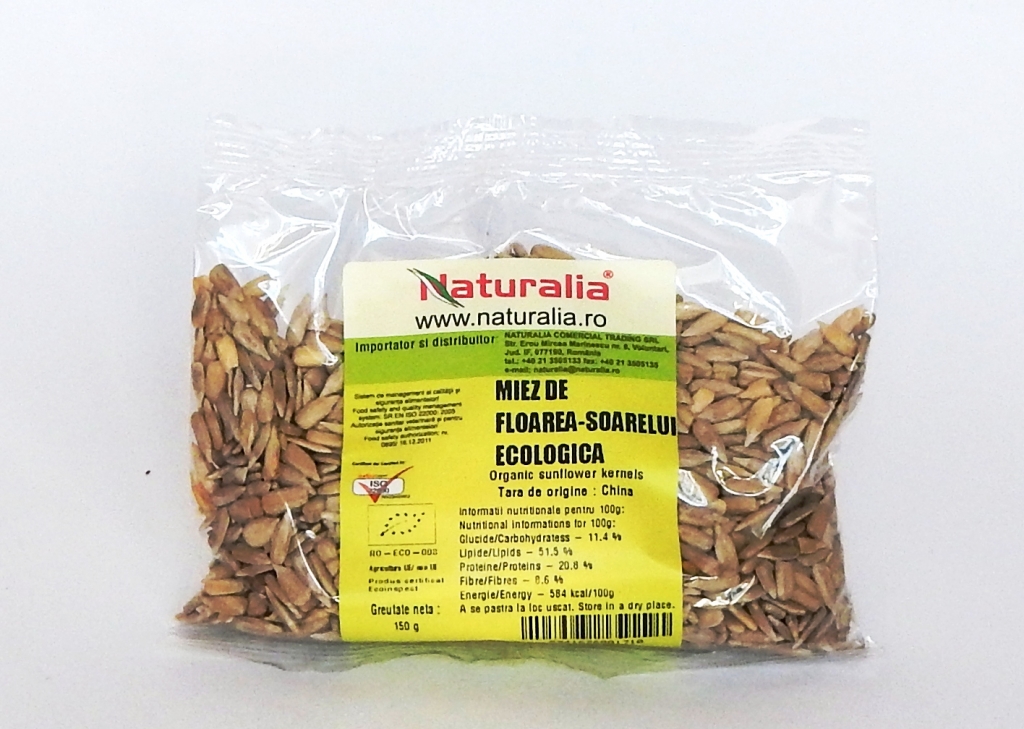 Seminte fl soarelui eco 150g - NATURALIA