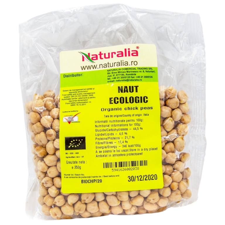 Naut boabe eco 250g - NATURALIA