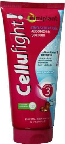 Gel anticelulitic cryo thermal CelluFight 200ml - ELMIPLANT