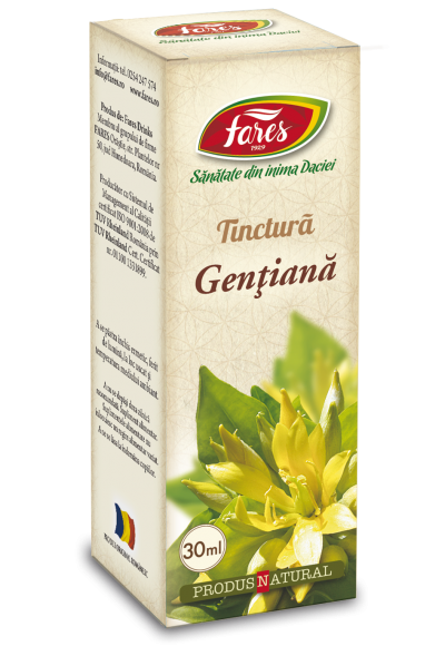Tinctura gentiana 30ml - FARES