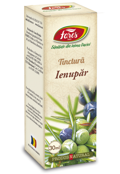 Tinctura ienupar 30ml - FARES