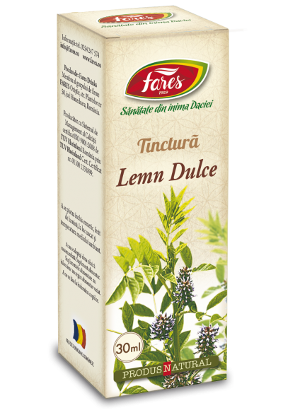 Tinctura lemn dulce 30ml - FARES