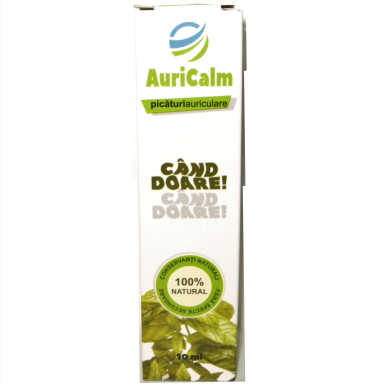 Picaturi auriculare Auricalm 10ml - CAPSIO