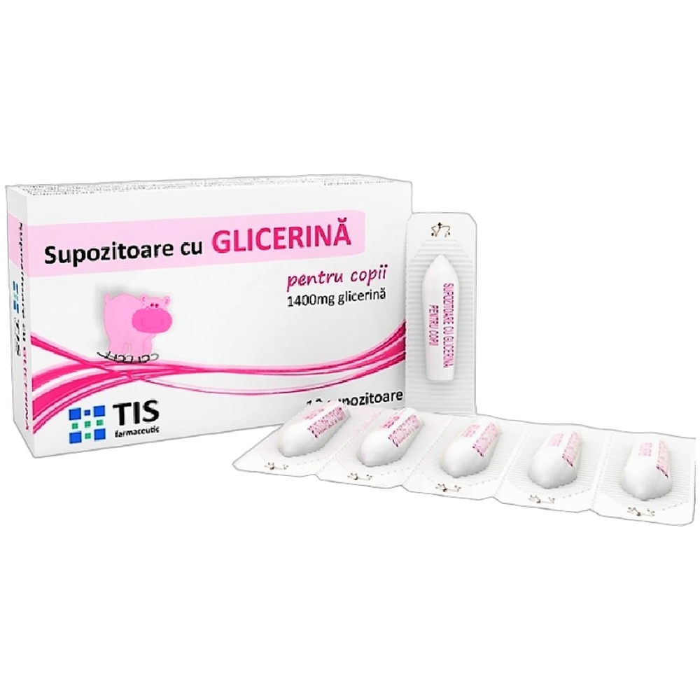 Supozitoare glicerina copii 10b - TIS