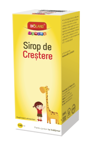 Sirop crestere junior 150ml - BIOLAND