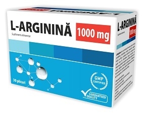 Larginina 1000mg 30pl - NATUR PRODUKT