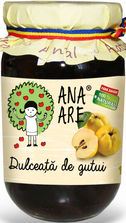 Dulceata gutui fara zahar 320g - ANA ARE