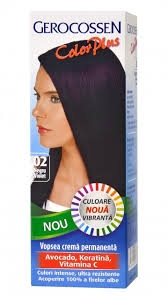 Vopsea par nr0.2 negru violet 50ml - GEROCOSSEN