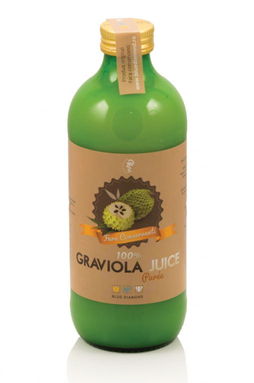 Suc graviola fructe pur 500ml - MARTERA