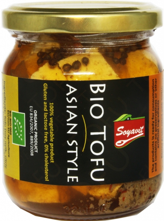 Tofu marinat asian {bo}205g - SOYAVIT