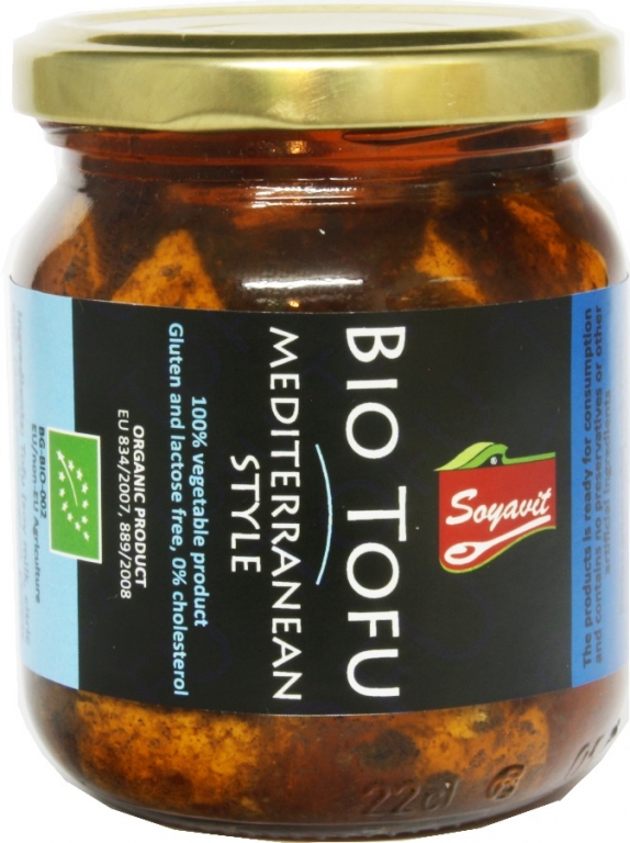 Tofu marinat mediteranean {bo}205g - SOYAVIT
