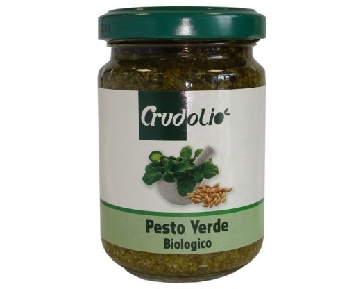 Pesto verde eco 130g - CRUDOLIO