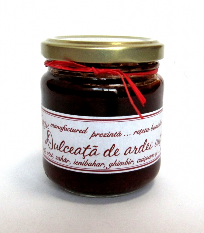 Dulceata ardei iuti rosii ghimbir 250g - CASA GACIU