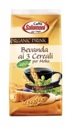 Cafeluta macinata 3cereale eco 500g - SALOMONI