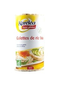 Rondele expandate orez cu sare eco 100g - KARELEA